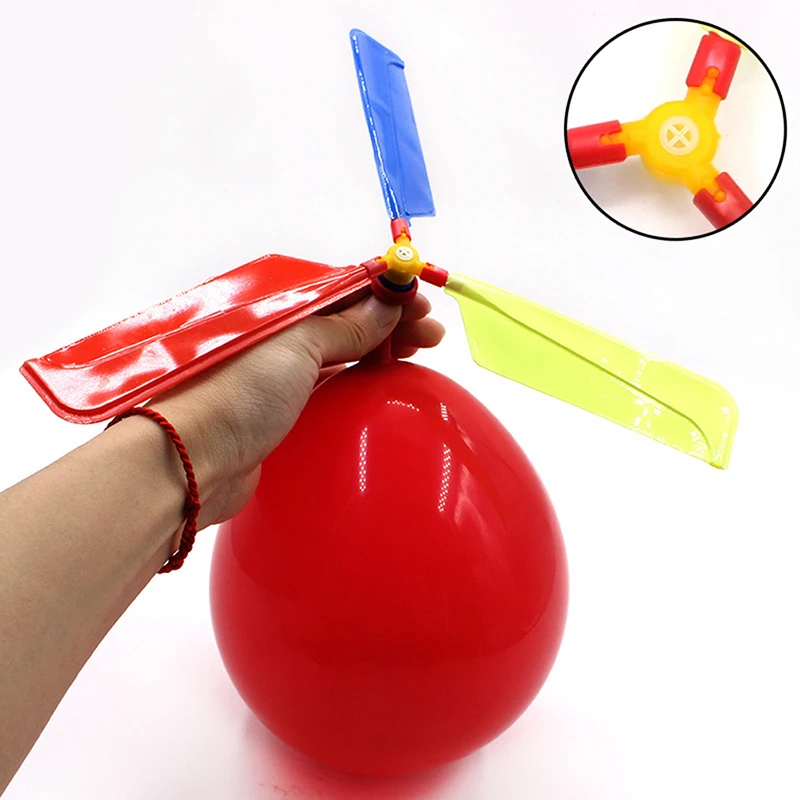 

Birthday Party Decoration Kids Party Supply Children's Gift Creative Helicopter Balloon Portable Outdoor Playing Flying Toy New