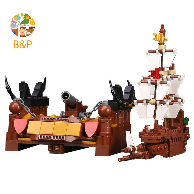 16045 775 шт фильмы серии корабль в бутылке Набор Модель Строительный блок кирпичи