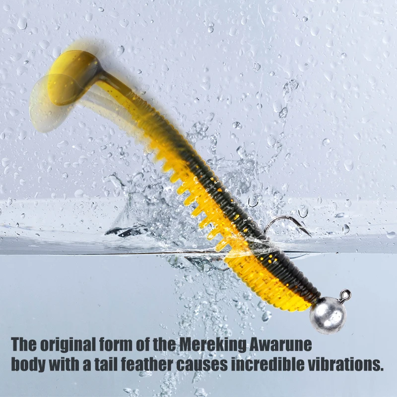 5 шт. мягкие рыболовные приманки 95 мм 1 г | Спорт и развлечения