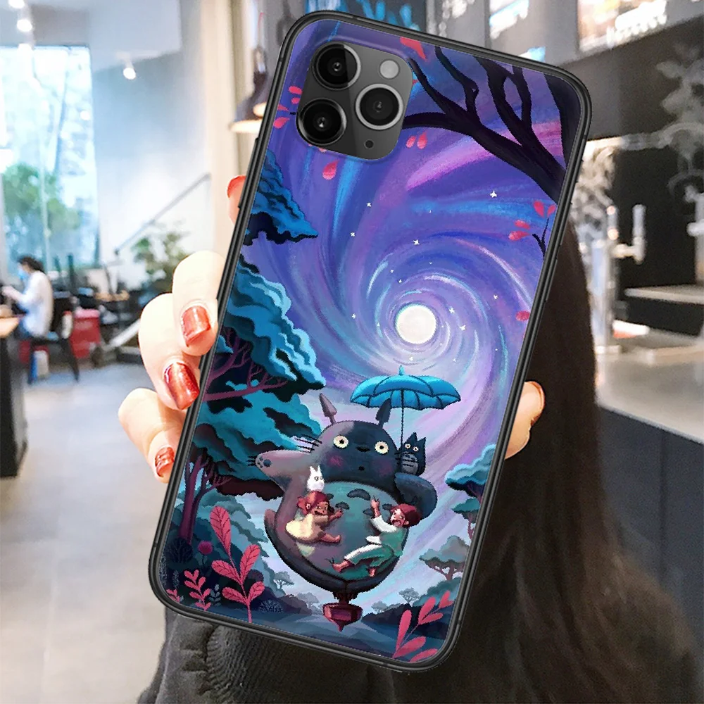 Чехол для телефона TOTORO Miyazaki Hayao чехол iphone 5 5s se 2 6 6s 7 8 12 mini plus X XS XR 11 PRO MAX матовый