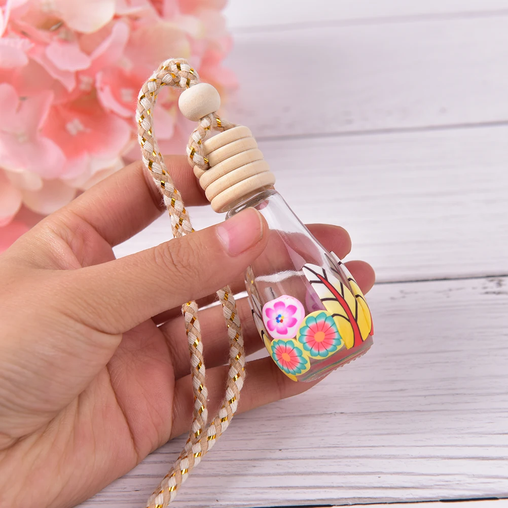 1 шт. 12 мл стеклянная флакон для духов полимерная глина аромата эфирного масла