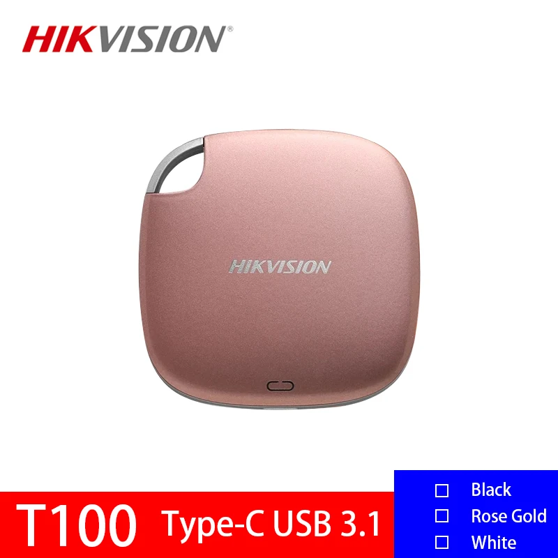Hikvision T100 внешний жесткий диск Портативный SSD 120 ГБ 240 480 960 USB 3 1 Type C внешние