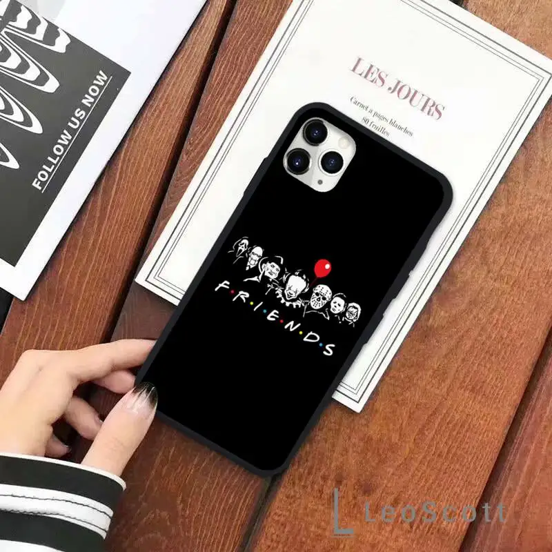 

Horror movie characters friends Phone Case for iPhone 11 12 mini pro XS MAX 8 7 6 6S Plus X 5S SE 2020 XR