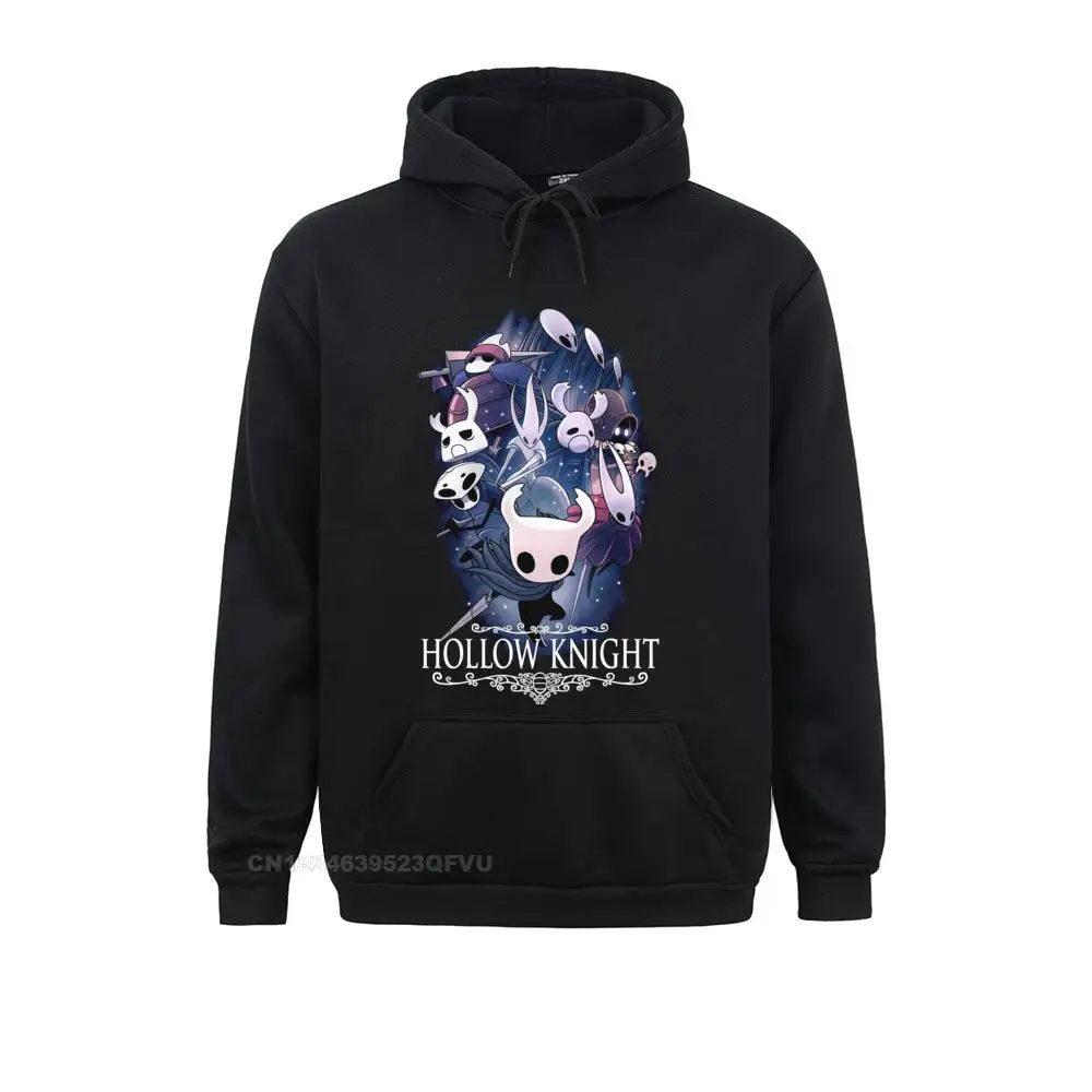 Hollow Knight Men Women Skull Video Game Vintage Pullover Hoodie Crew Neck Hoodie Premium Cotton Party Sweakawaii Clothes