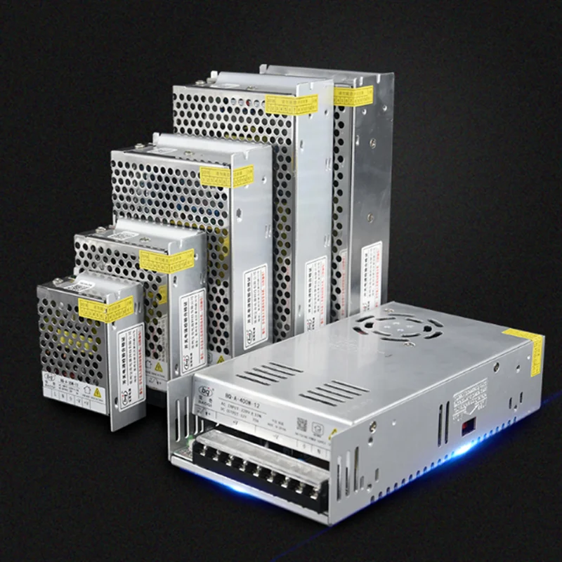 AC 110 V-220 V к DC 5 V 12 V 24 V Светодиодный источник питания 1A 2A 3A 5A 10A 15A 20A 30A 50A переключатель адаптер питания