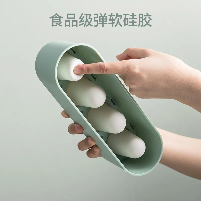 Летние 4 шт мороженое плесень силиконовая форма для льда желе фруктового сока