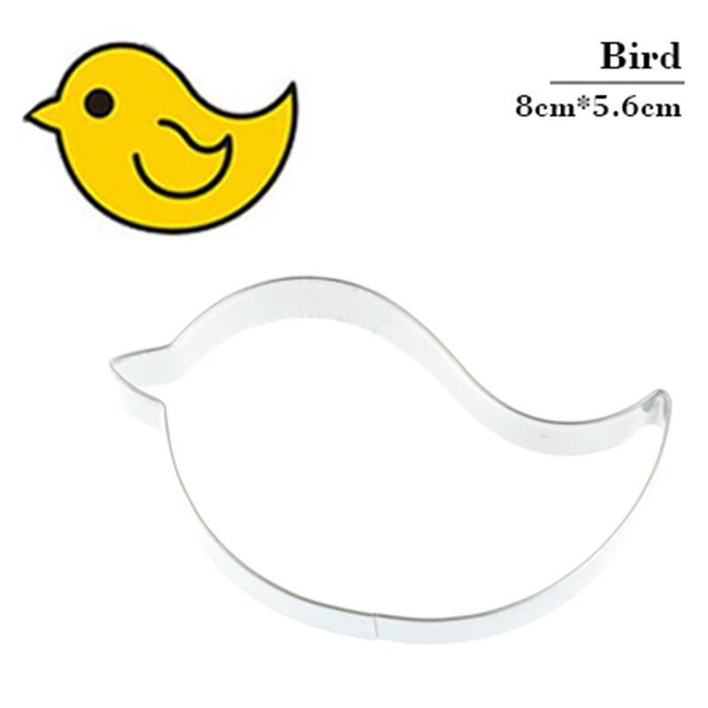 

Little Bird Easter Cookie Cutter Cake Ring for Decorationg Egg Tool Fondant Pressing Stamp Stainless Steel Kitchen Accessories