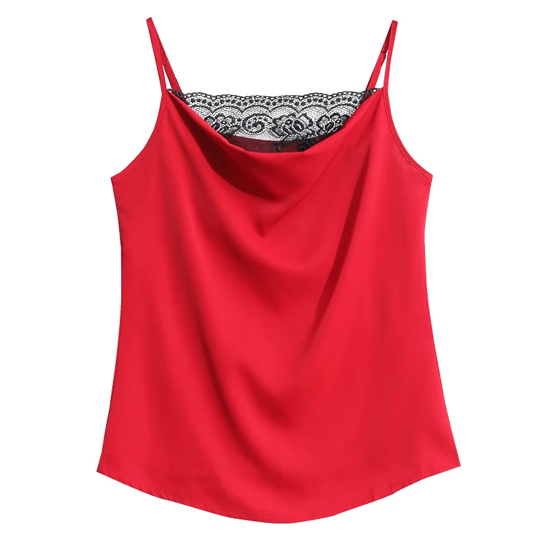 Корейская мода женские шелковые блузки топы кружевные лоскутные размера плюс