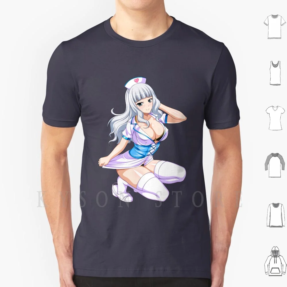 

Hanakai Momo Sexy Anime Nurse | High School Dxd Ecchi T Shirt Men Cotton Rias Gremory Highschool Dxd High School