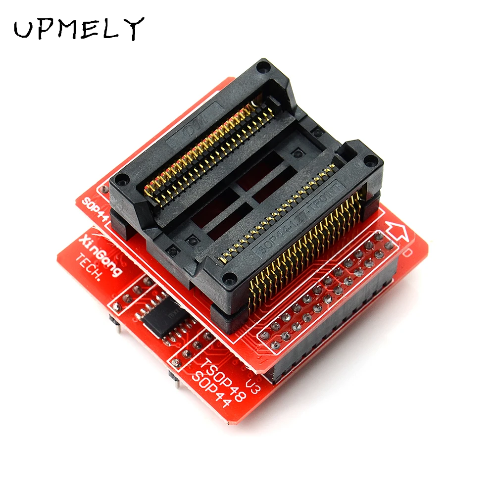 Микросхема адаптера V3 TSOP48 + SOP44 для MiniPro TL866CS TL866A TL866II PLUS универсальный чип