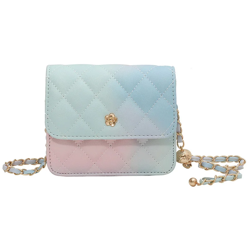 

Original Brand Diamond Chain Female Bag All-match 2021 New Fashion Messenger Bag High-end HOT Square Bag Shoulder Bag