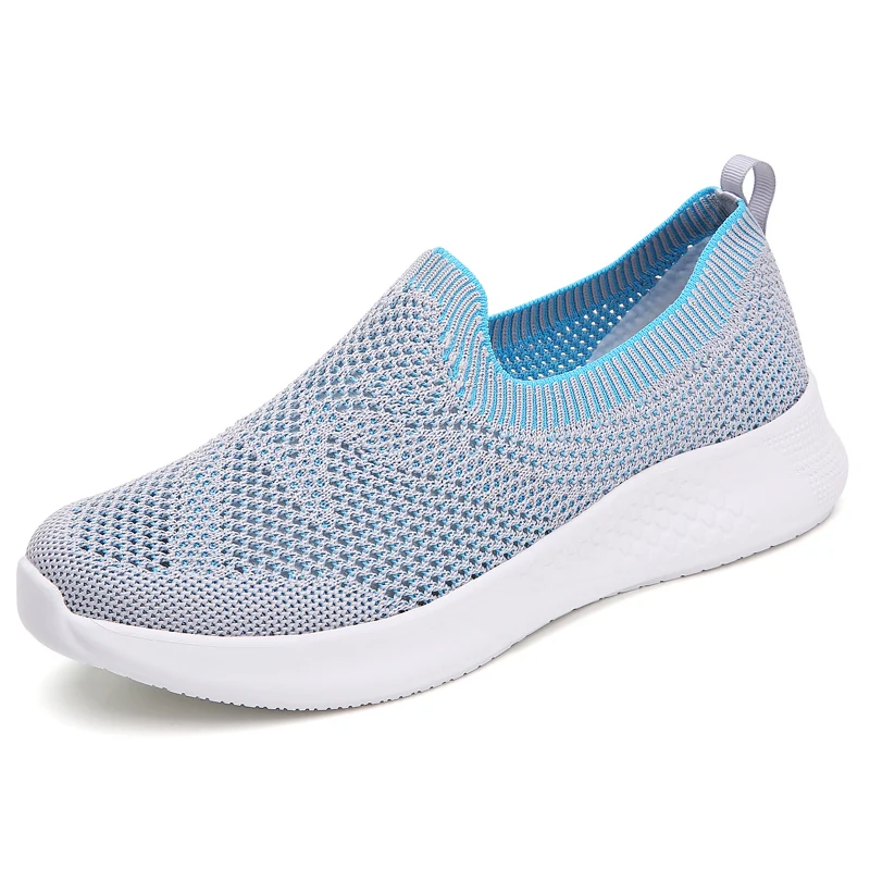 

Summer Women Shoes Light Breathable Fashion Woman Vulcanized Shoes Comfortable Sneakers Women Casual Socks Platform Shoes A0-27