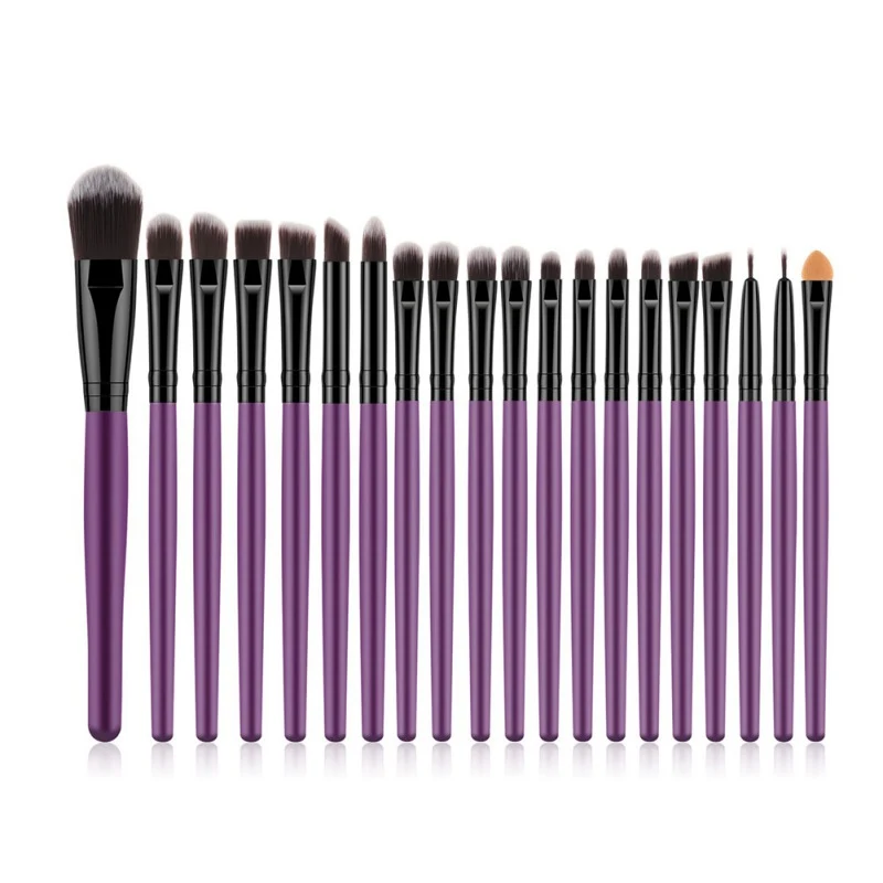 

20pcs High Qaulity Eye Makeup Brush Set Eyeshadow Eyebrow Eyelash Brush Eyes Cosmetic Brush Kit Hot New