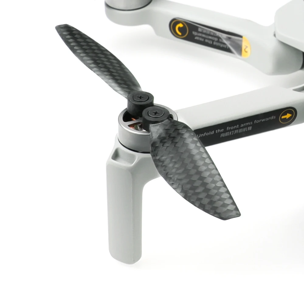 Пропеллеры из углеродного волокна для Mavic Mini твердые и прочные легкие пропеллеры