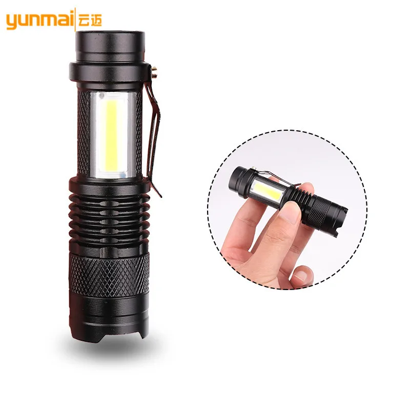 

Small Powerful Flashlight Bulb Torch Mini Led Zoom Flashlight Night Light Powerful Latarka Taktyczna Portable Spotlights EA6SDT