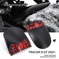 for yamaha tracer 9 gt tracer9 2021 motorcycle accessories front rear fender mudguard extender hugger extension refit