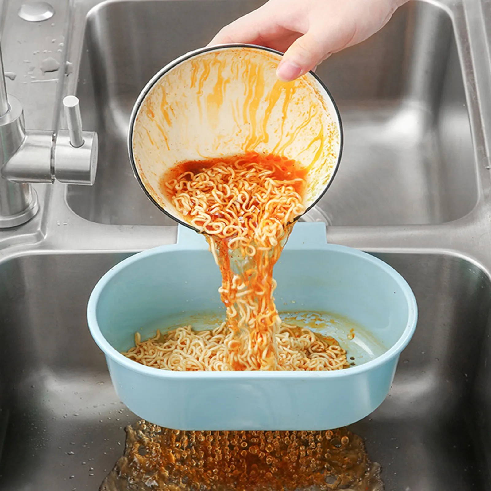 

Кухонная подвесная полка для раковины