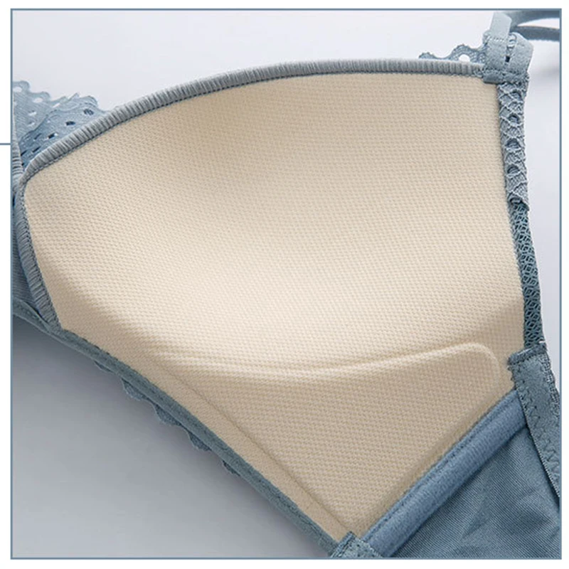 Женский бесшовный бюстгальтер CHRLEISURE милый кружевной без косточек с чашками пуш