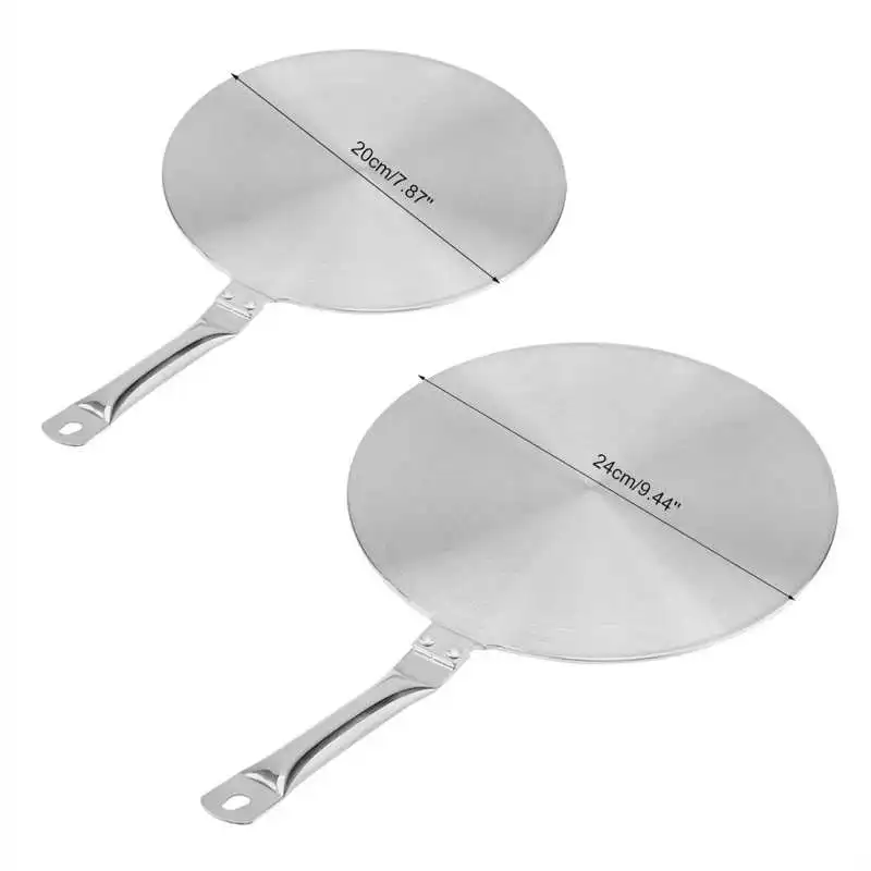 

Heat Diffuser Steel Heat Diffuser Converter for Gas/Electric/Induction Cooker Household Supply Kitchen Utensil Tools 20/24cm