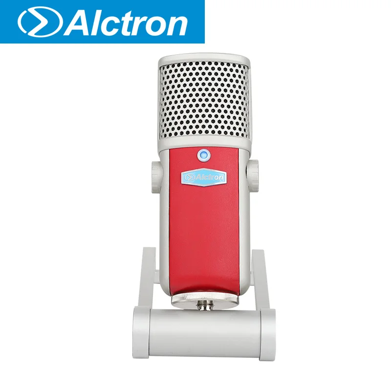 

USB-конденсаторный микрофон Alctron K7 с функциональными ручками и угловым регулируемым функцией, Высококачественная Женская крышка