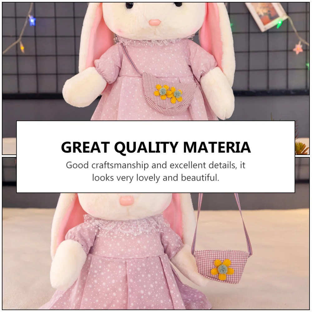 

1PC Easter Plush Bunny Cartoon Soft Cloth Doll Children Gift(37CM)