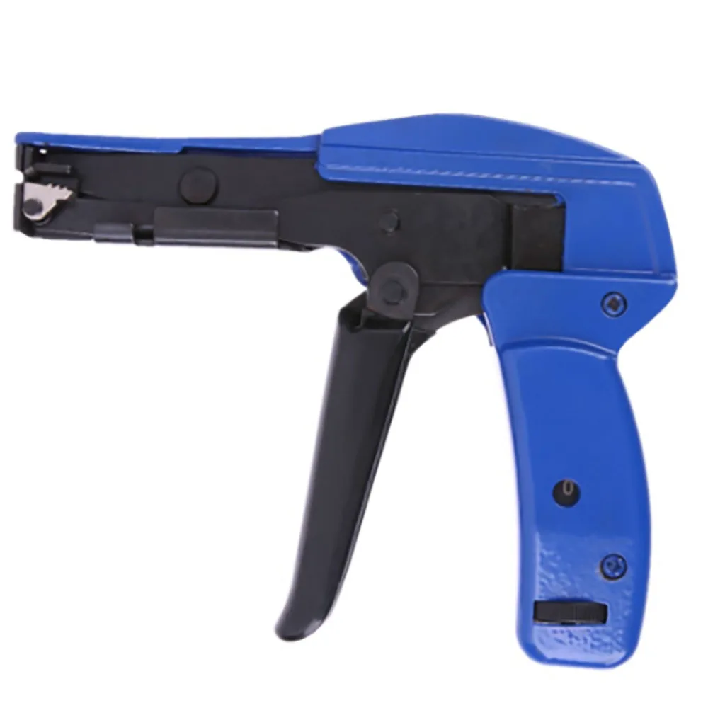 Пластиковый хомутик автоматического натяжения отрезать пистолет специальные