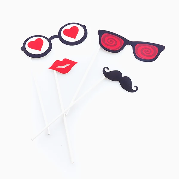 Romantic Items Accesories for Fun Photos (Set of 5) | Дом и сад