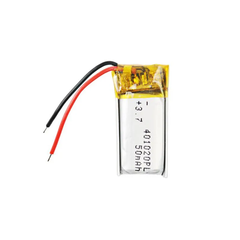 3,7 v 50mah 401020 литий-полимерный аккумулятор для игрушечных автомобилей Bluetooth динамик Bluetooth гарнитура цифровые продукты