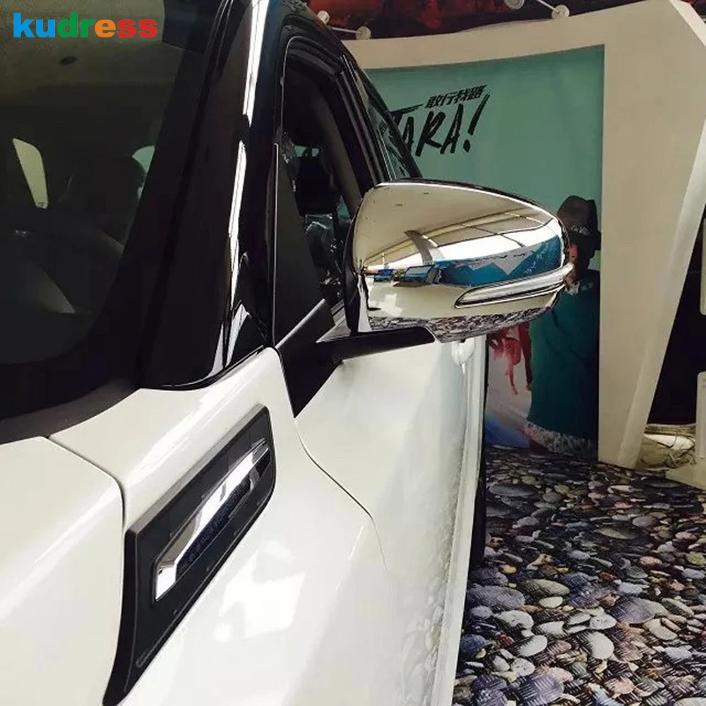 Для Suzuki Vitara 2015 2016 2017 ABS Chrome Боковая дверь Зеркало заднего вида Обложка отделка