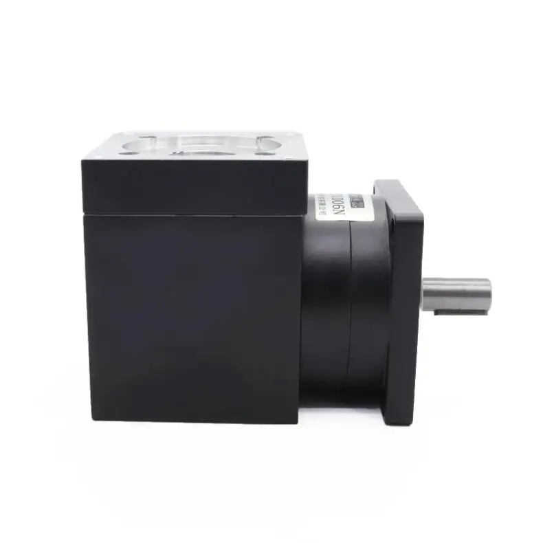 

10:1 Planetary gear reducer right angle 110 stepper servo motor 90 degree angle output reducer can custom to do