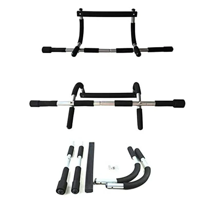 저렴한 상체 훈련 도어 트레이닝 바용 휴대용 풀업 바, 내구성 있는 푸시업 랙 바디 빌딩 홈 체육관 피트니스 장비