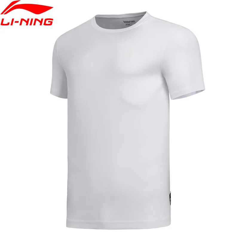 Мужские баскетбольные майки Li-Ning BAD FIVE дышащие спортивные футболки из 100% хлопка с