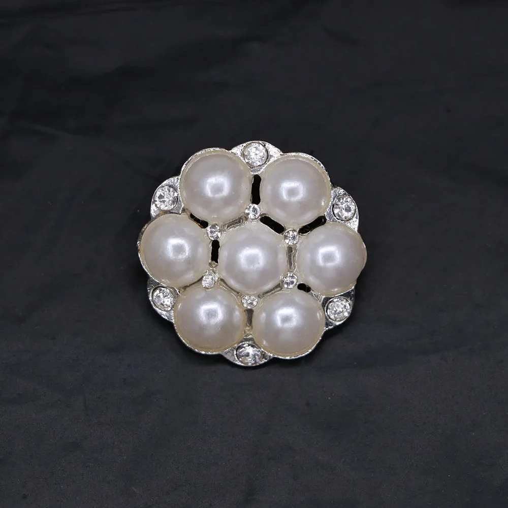 Металлические стразы хорошего качества 23 мм пуговицы для украшения свитера