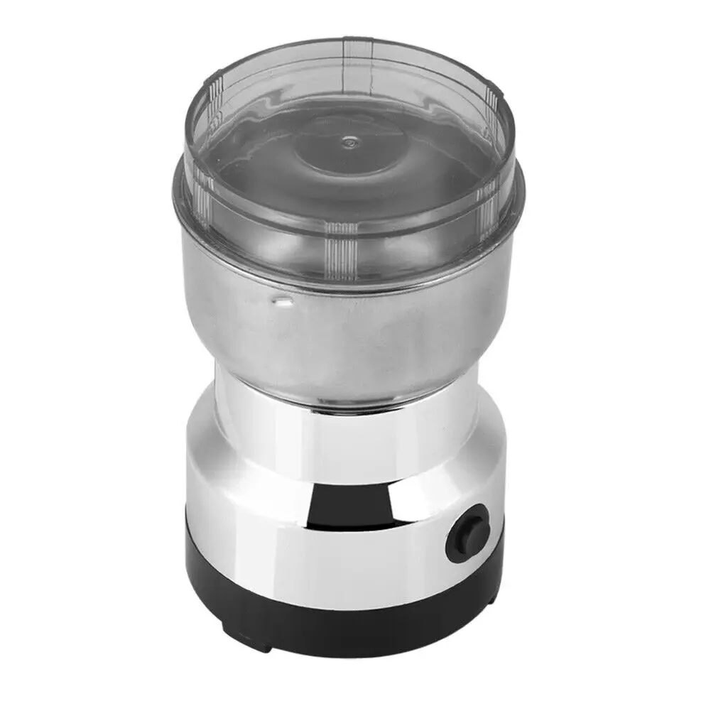 

220V Electric Stainless Steel Grinding Coffee Bean Milling Machine Home Office Handmade Coffee Tools EU Plug