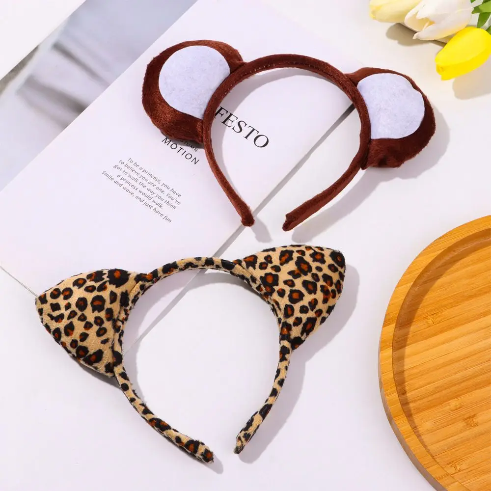 3/2 шт. повязка на голову с ушками животных |