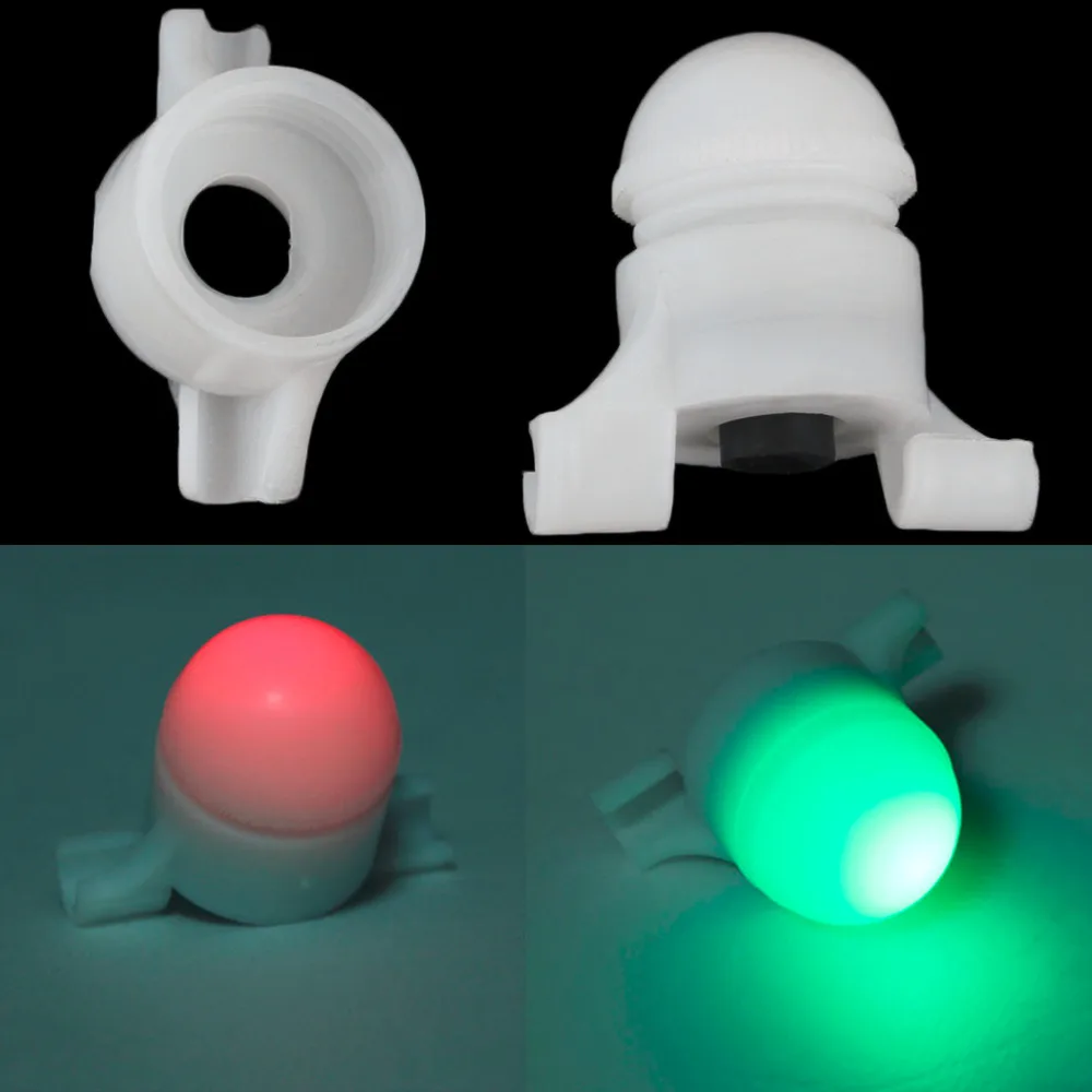 

Portable 2 in 1 LED Night Fishing Rod Tip Clip on Fish Strike Bite Alert Alarm Light Fishing Accessories LED Rod Clip