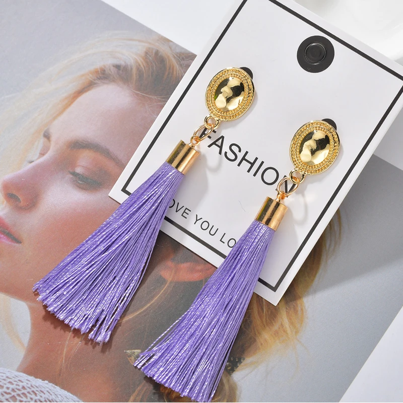 28 стилей гипербола длинные висячие серьги с кисточками для женщин девушек