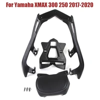 for yamaha xmax300 xmax 300 250 2017 2020 rear tailstock tail luggage rack backrest pad trunk holder shelf top box case bracket