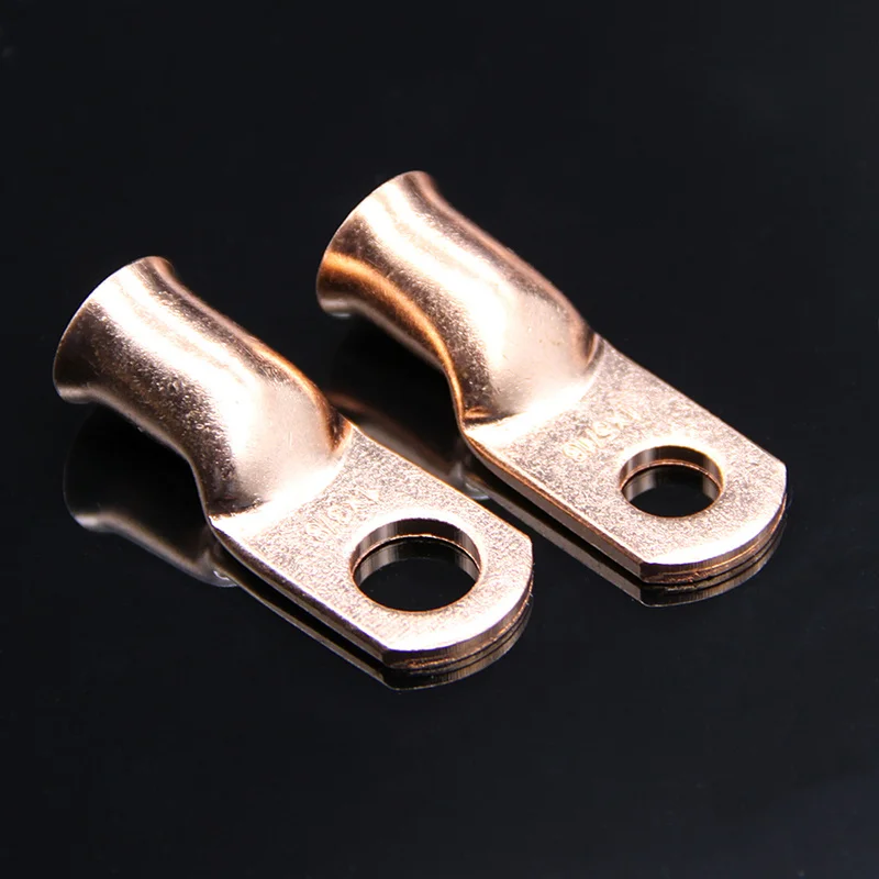 70 шт. ассортимент провода кольцо голая медь 1/0 AWG Калибр 3/8 "Разъемы