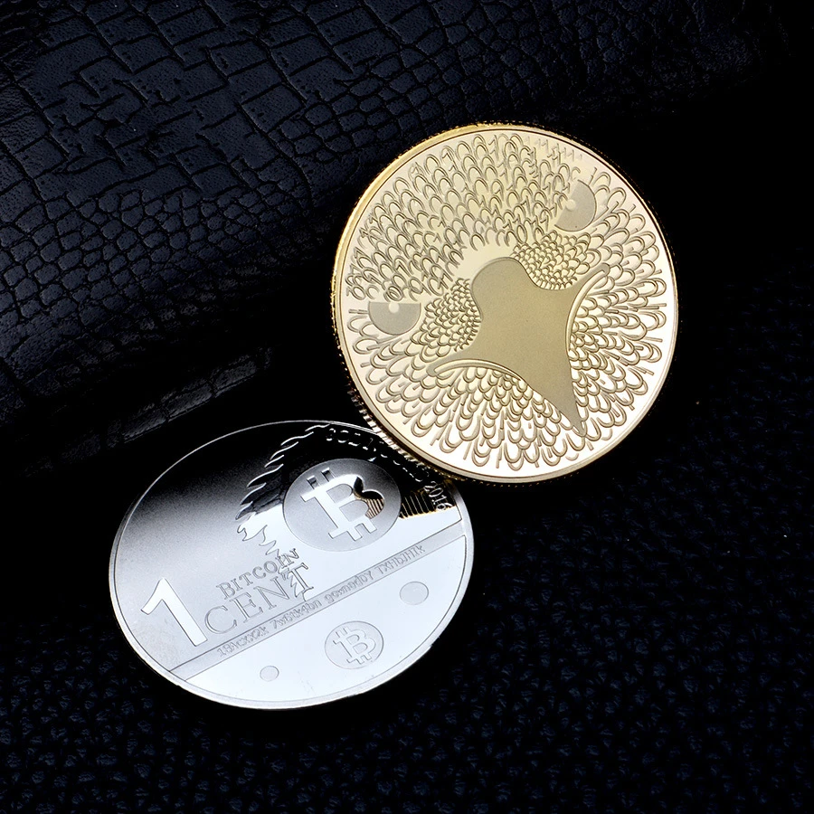 

Bitcoin Commemorative Coin American Eagle Coin Bitcoin USA Badge Bitcoin Limited Edition Collectible Coin With Protective Case