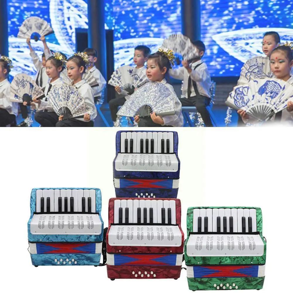 

New Key Professional Mini Accordion Educational Musical For Both Kids Instruments instrument Accordion musical N6Y7