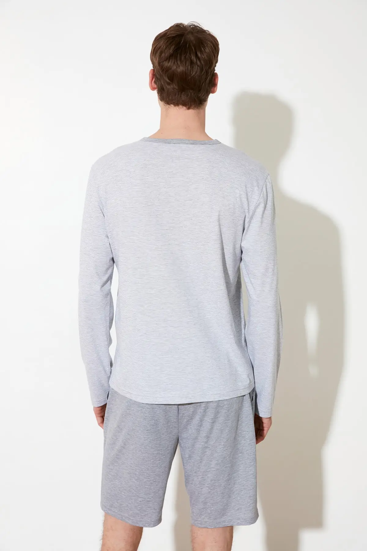 

Trendyol Striped Knitted Pajamas Set THMSS21PT0305