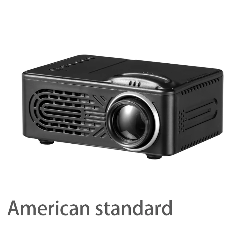 Мини светодиодный портативный проектор для домашнего кинотеатра кинотеатр