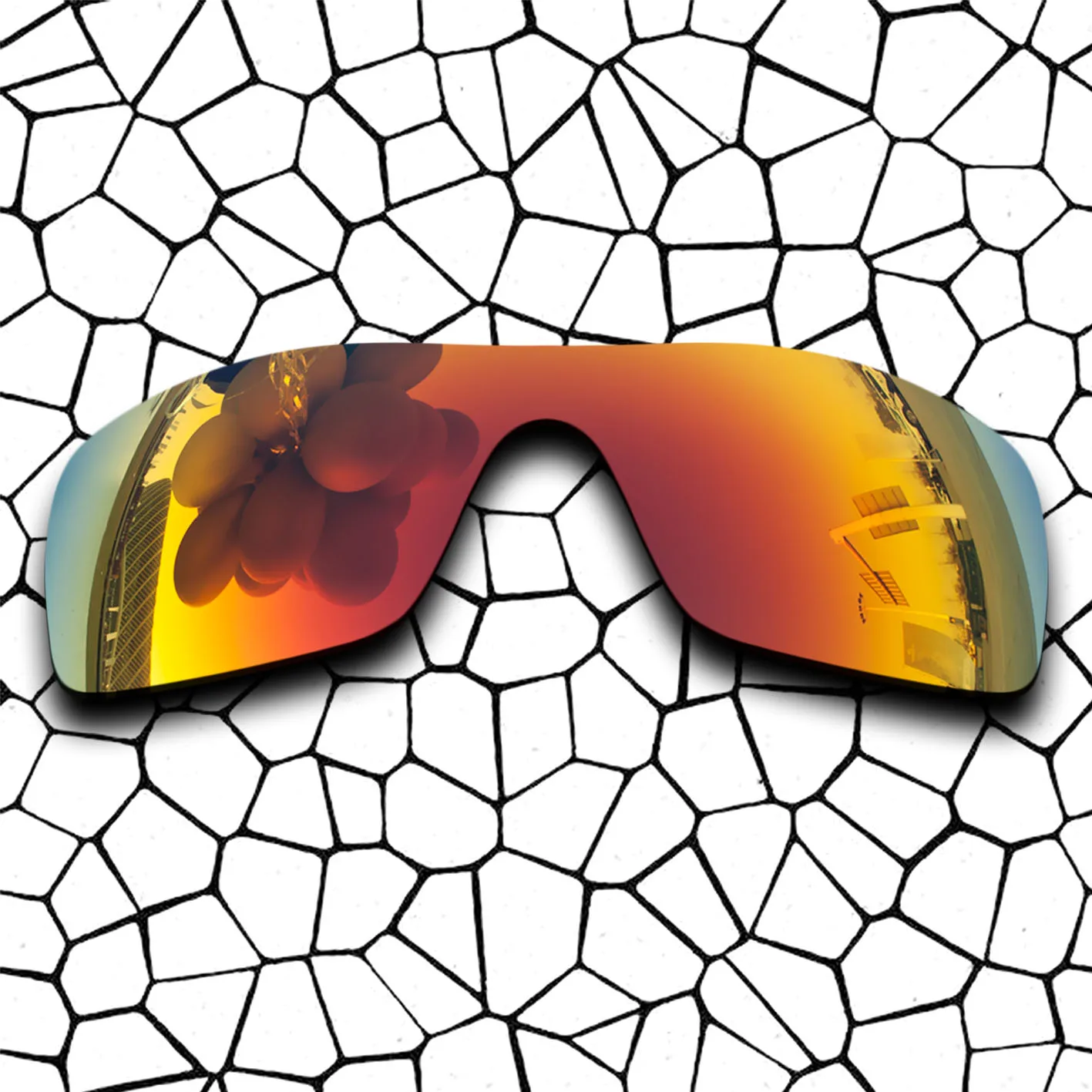 

Fire Red Polarized Replacement Lenses for Dart Sunglasses