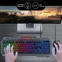 metal plate gamer keyboard ergonomics mobile keyboard and mouse combos keyboards inhalabrico computer mouse gaming combo pc mice