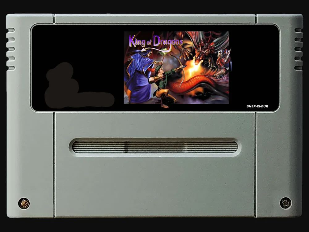 16 бит игры ** Король драконов (PAL Европейская версия!) | Электроника