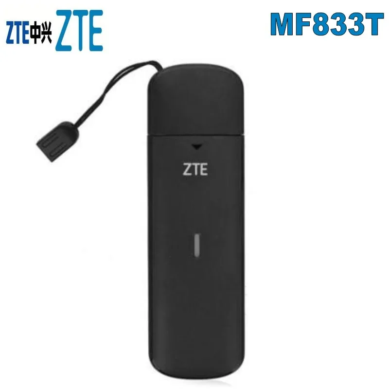 Оригинальный разблокированный ZTE MF833T/MF833V 4G LTE-FDD Cat4 USB-карта Hotspot 150 Мбит/с mifi модем