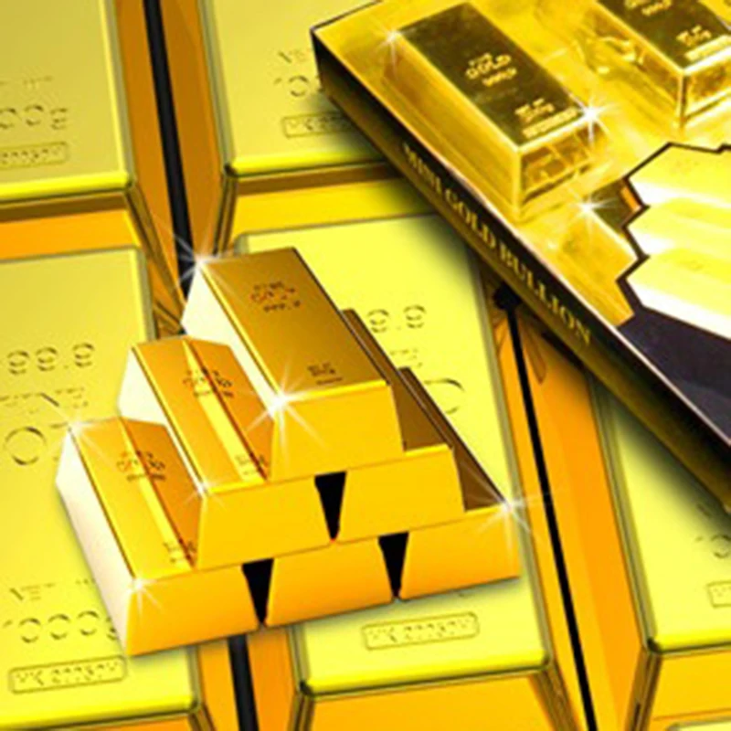 Новая магнитная наклейка на холодильник в форме золотого кирпича полезная