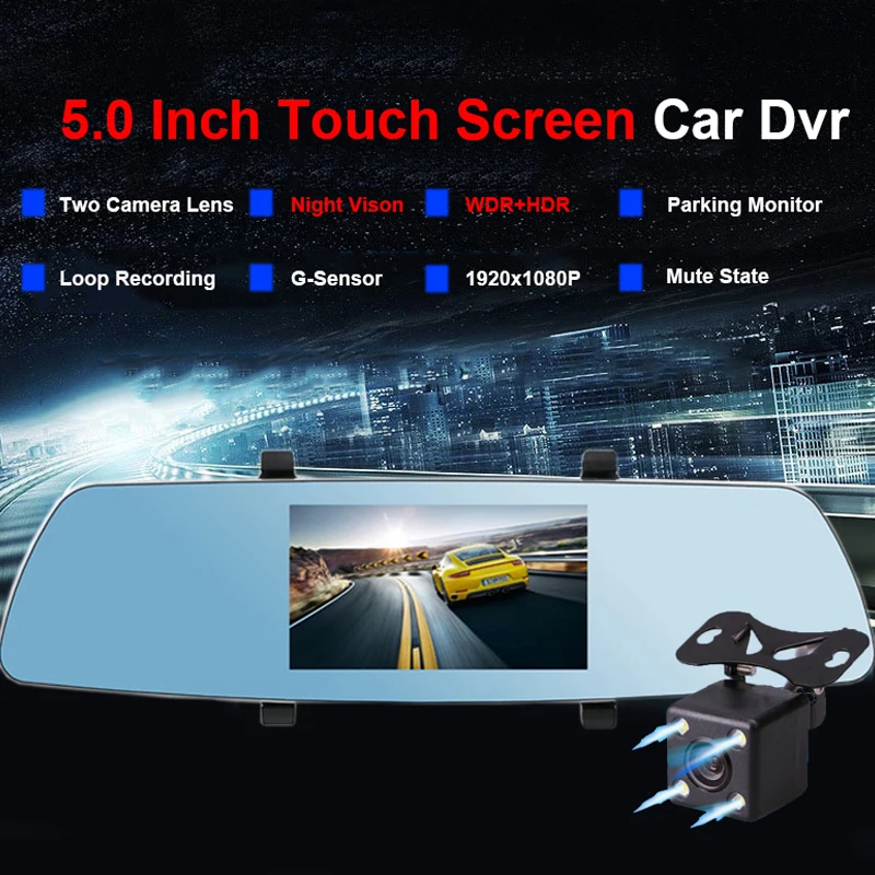 YI Smart Dash камера международная версия ночного видения HD 1080P 2," 140 градусов безопасное напоминание приборная панель H18
