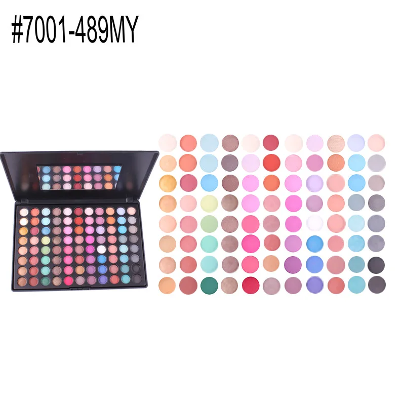 MISS ROSE 88 Цвет матовые тени для век 2 группы цвет легко носить профессиональный